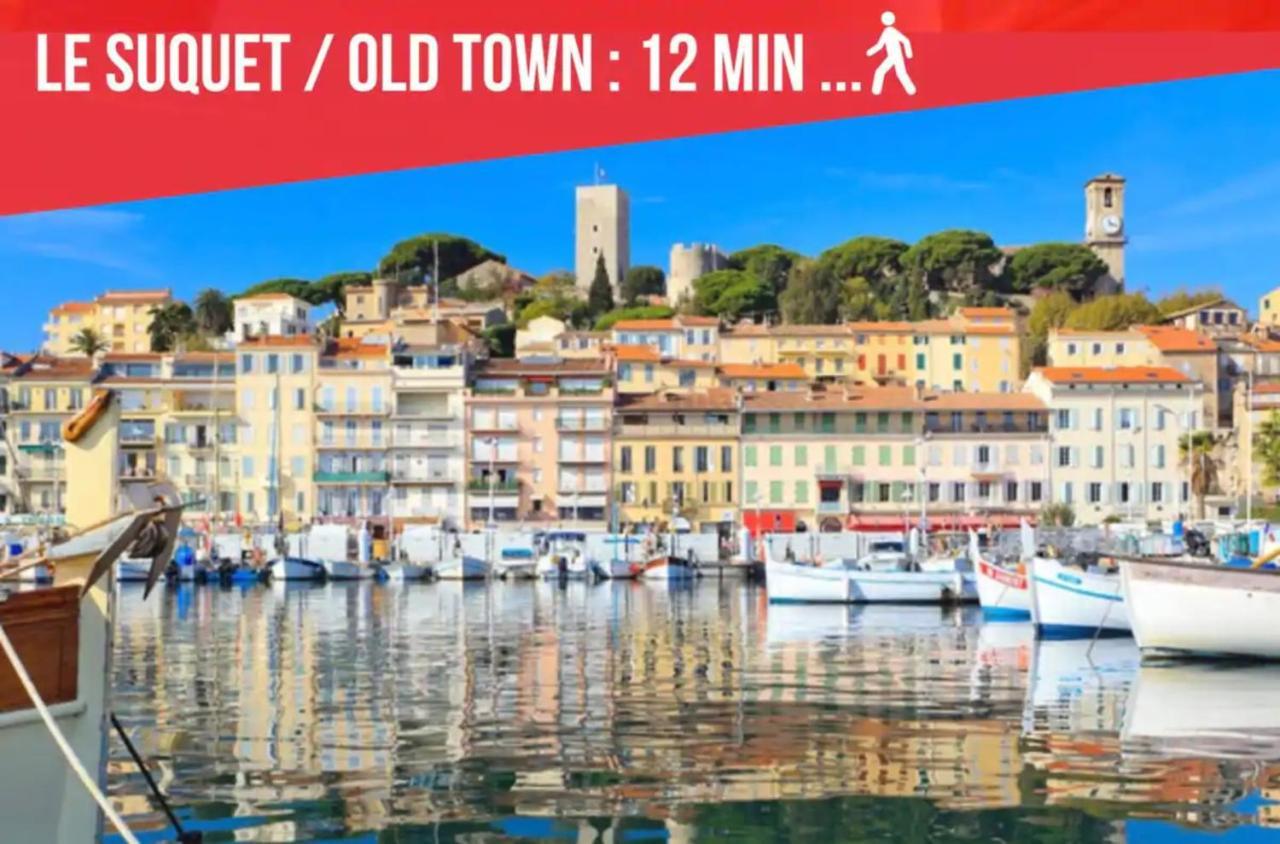 La Diva Du Festival - 10 Mn A Pied Palais & Plages - Cosy & Calme - Clim - Wifi Cannes Exteriör bild