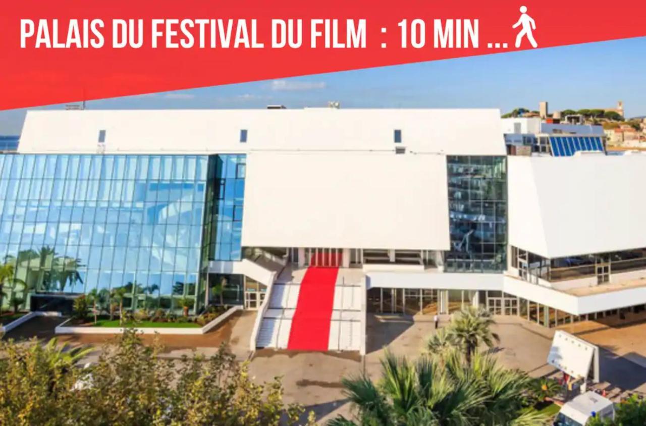 La Diva Du Festival - 10 Mn A Pied Palais & Plages - Cosy & Calme - Clim - Wifi Cannes Exteriör bild